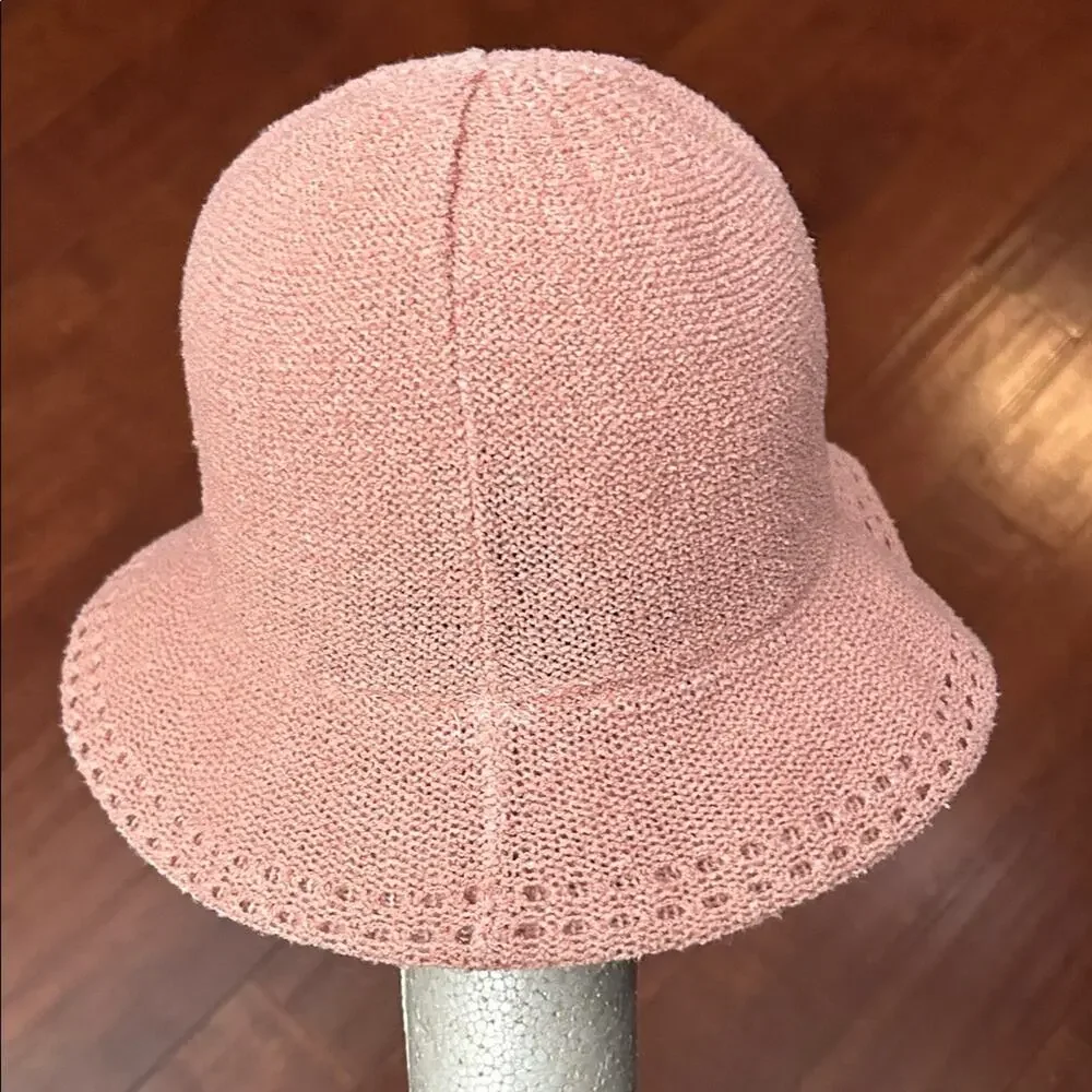 Marcus Adler Woven Dusty Rose Pink Women's Bucket Hat, O/S